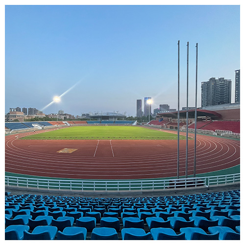 清远杭州电子科技大学混合型塑胶跑道